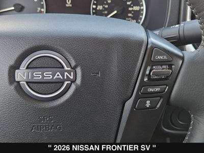 2026 Nissan Frontier SV