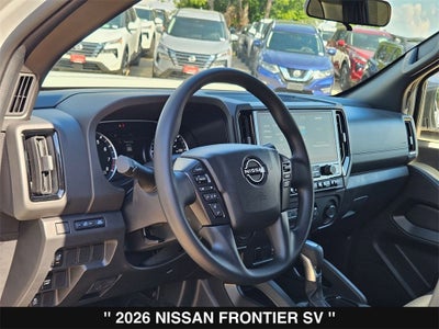 2026 Nissan Frontier SV