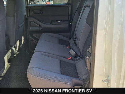 2026 Nissan Frontier SV