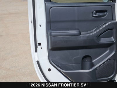 2026 Nissan Frontier SV