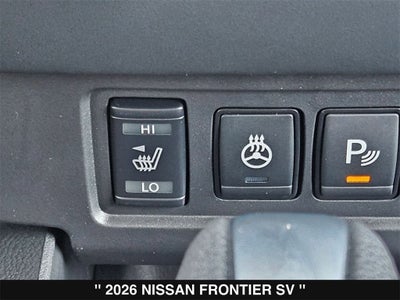 2026 Nissan Frontier SV