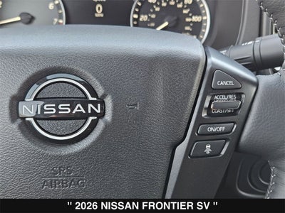 2026 Nissan Frontier SV