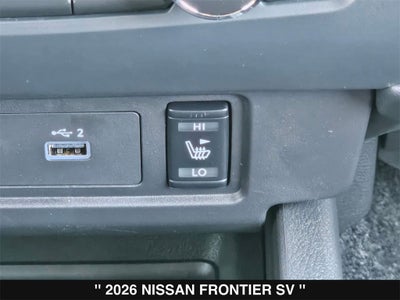 2026 Nissan Frontier SV