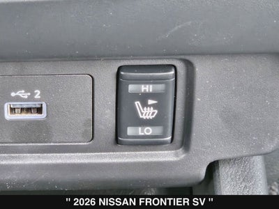 2026 Nissan Frontier SV