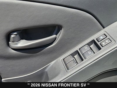 2026 Nissan Frontier SV