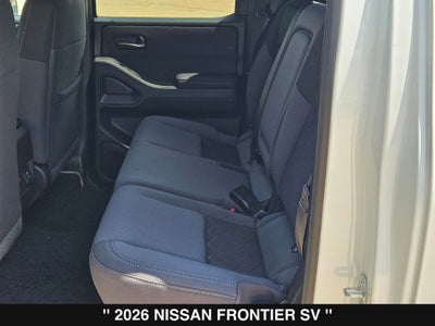 2026 Nissan Frontier SV