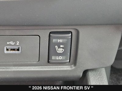 2026 Nissan Frontier SV