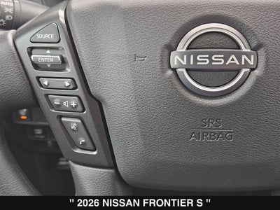 2026 Nissan Frontier S