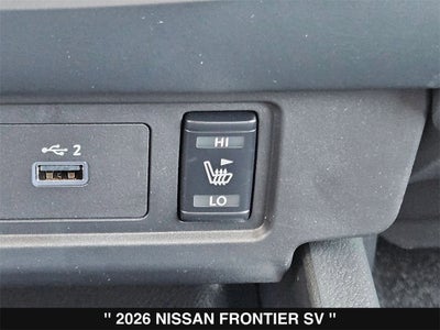 2026 Nissan Frontier SV