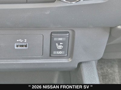 2026 Nissan Frontier SV