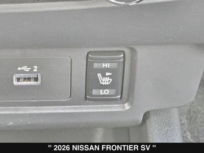 2026 Nissan Frontier SV