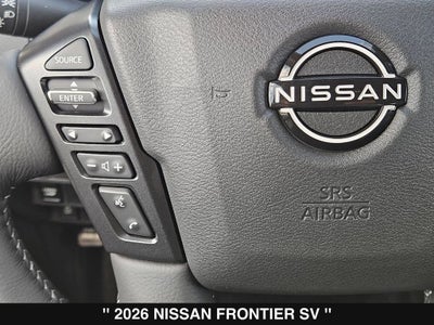2026 Nissan Frontier SV