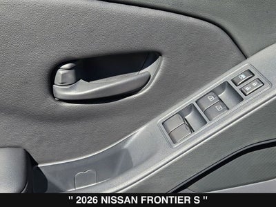 2026 Nissan Frontier S