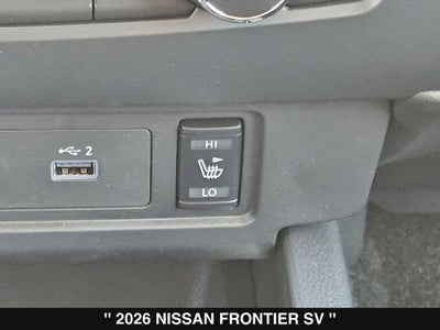 2026 Nissan Frontier SV