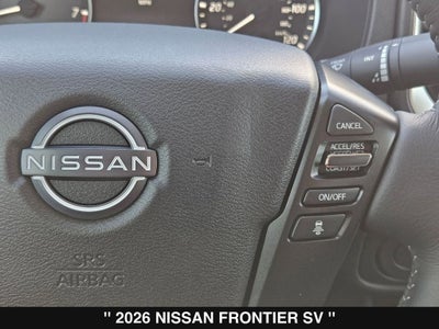 2026 Nissan Frontier SV