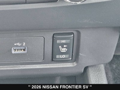 2026 Nissan Frontier SV