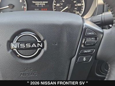 2026 Nissan Frontier SV