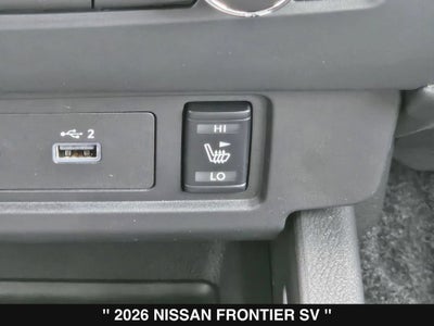 2026 Nissan Frontier SV