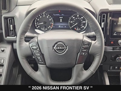 2026 Nissan Frontier SV