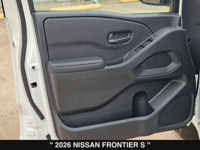 2026 Nissan Frontier S