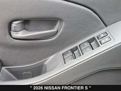 2026 Nissan Frontier S