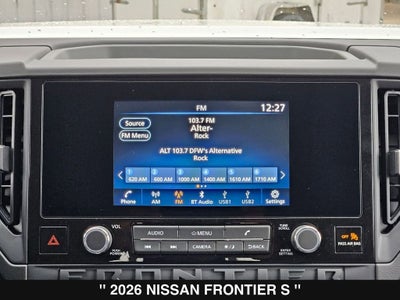 2026 Nissan Frontier S