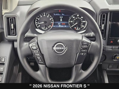 2026 Nissan Frontier S