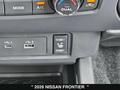 2026 Nissan Frontier SV