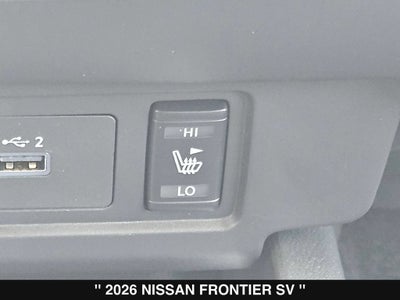 2026 Nissan Frontier SV