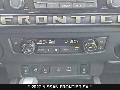 2027 Nissan Frontier SV