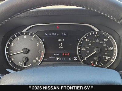 2026 Nissan Frontier SV