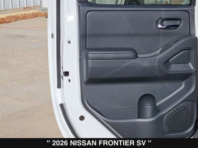2026 Nissan Frontier SV