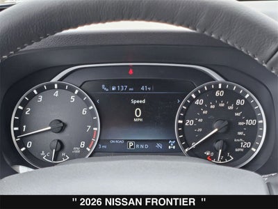 2026 Nissan Frontier SV