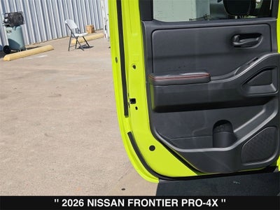 2026 Nissan Frontier PRO-4X