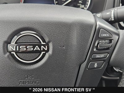 2026 Nissan Frontier SV