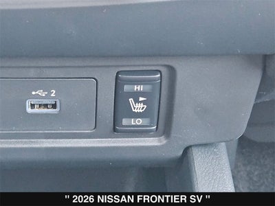 2026 Nissan Frontier SV