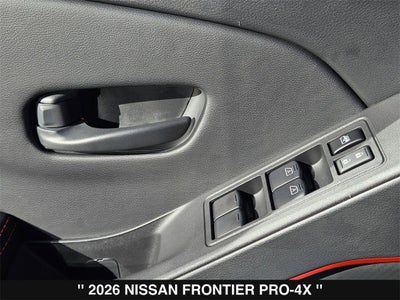2026 Nissan Frontier PRO-4X