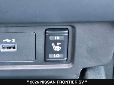 2026 Nissan Frontier SV