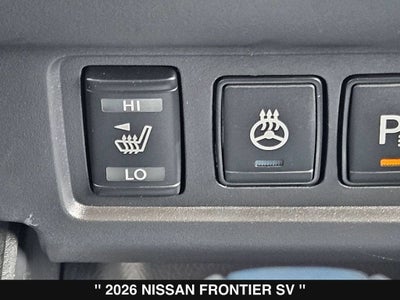 2026 Nissan Frontier SV