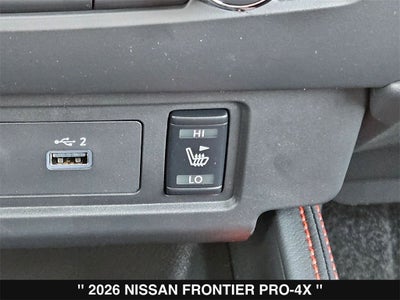 2026 Nissan Frontier PRO-4X