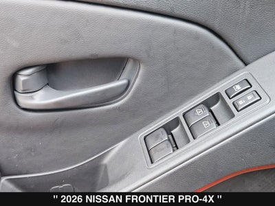 2026 Nissan Frontier PRO-4X