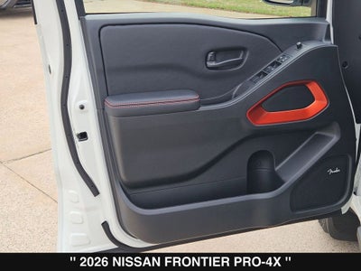 2026 Nissan Frontier PRO-4X