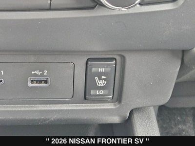 2026 Nissan Frontier SV