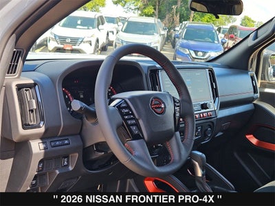 2026 Nissan Frontier PRO-4X