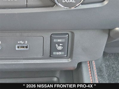 2026 Nissan Frontier PRO-4X