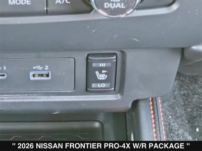 2026 Nissan Frontier PRO-4X