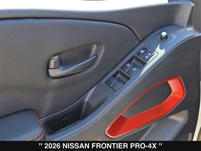 2026 Nissan Frontier PRO-4X