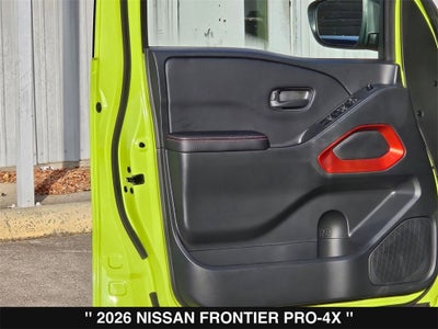 2026 Nissan Frontier PRO-4X