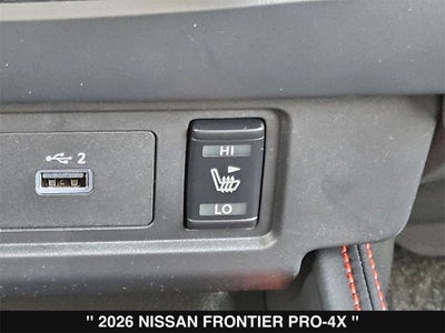 2026 Nissan Frontier PRO-4X