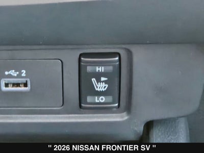 2026 Nissan Frontier SV